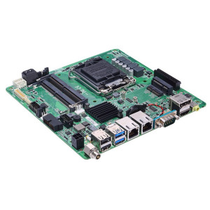 Axiomtek MANO521 Mini ITX Motherboard, 9th/8th Gen Intel Core i7/i5/i3, Q370 or H310 chipset, 8 USB, up to 32GB memory